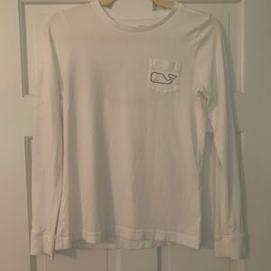 Vineyard Vines Long Sleeve White Shirt